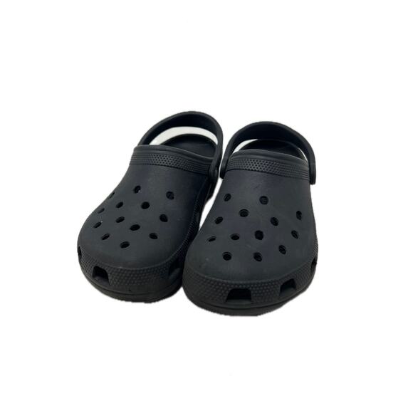 Crocs Charcoal Gray Clogs Mens 8 Womans 10 - Picture 1 of 3